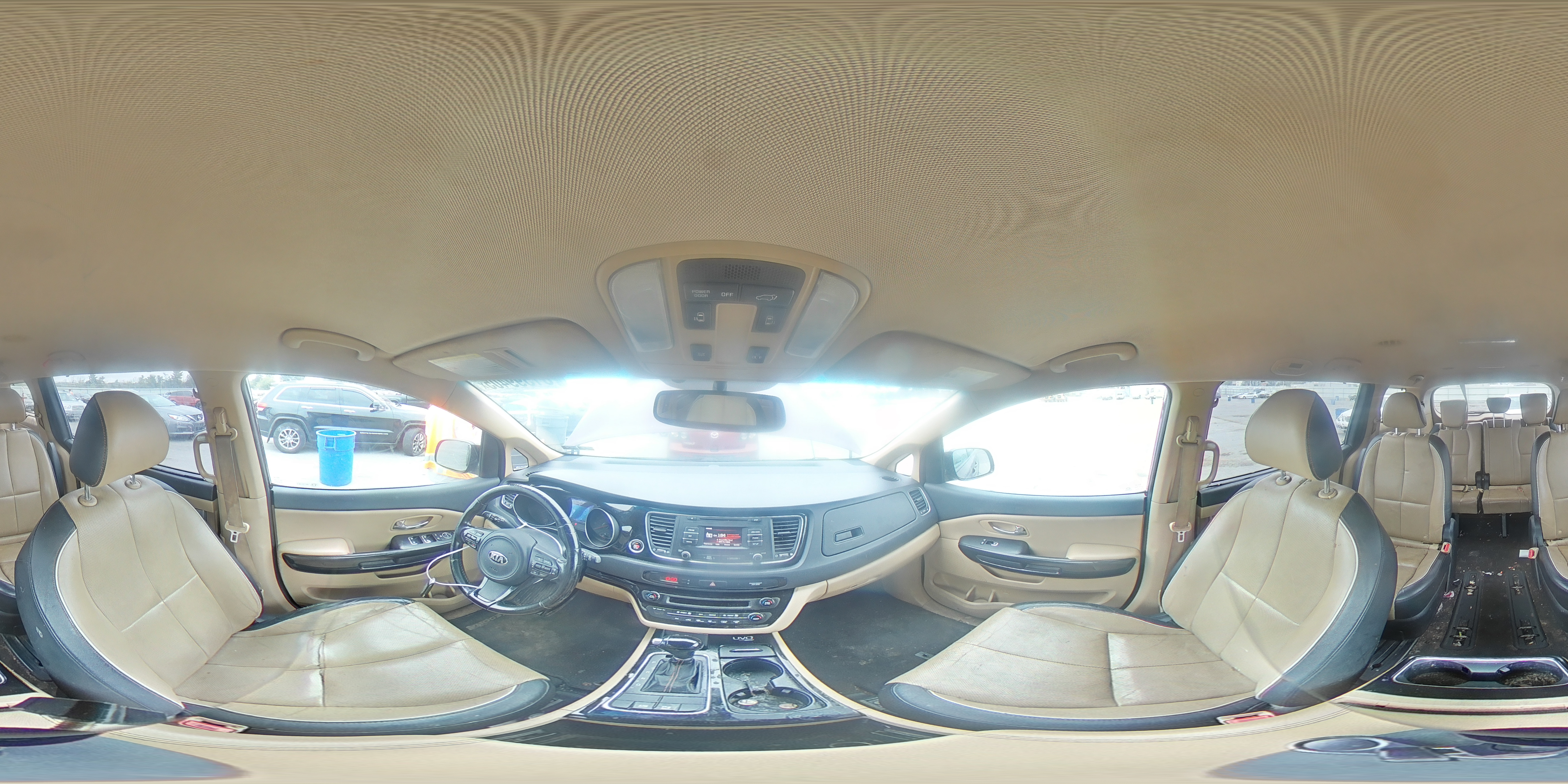 2015 Kia Sedona Ex VIN: KNDMC5C14F6050349 Lot: 81599405