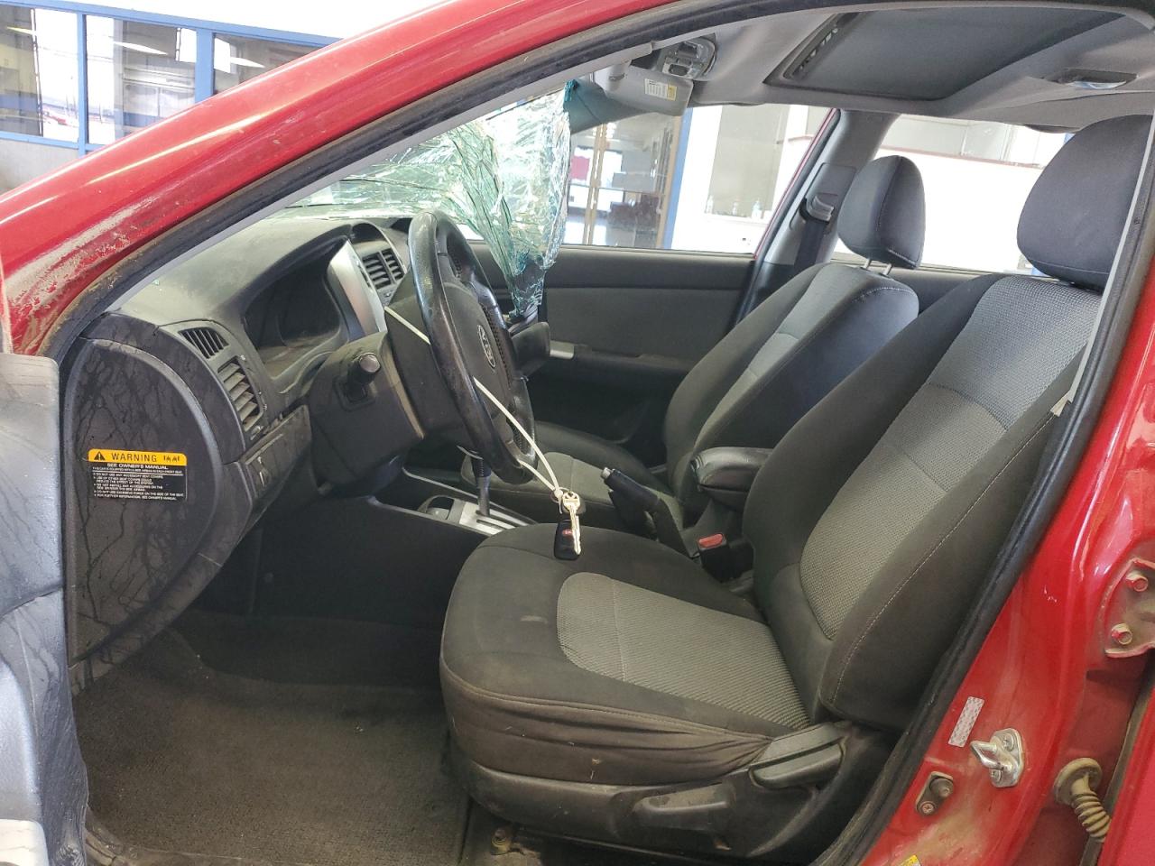 2009 Kia Spectra Sx VIN: KNAFE242495025631 Lot: 81474235