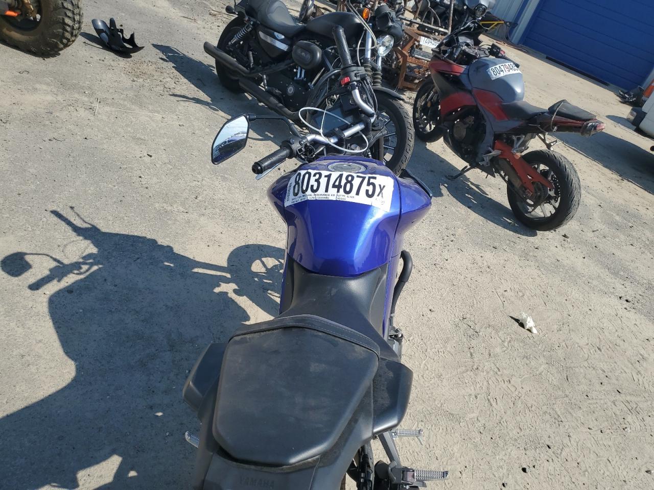 2025 Yamaha Mtn320 A VIN: MH3RH28EXSK001225 Lot: 80314875