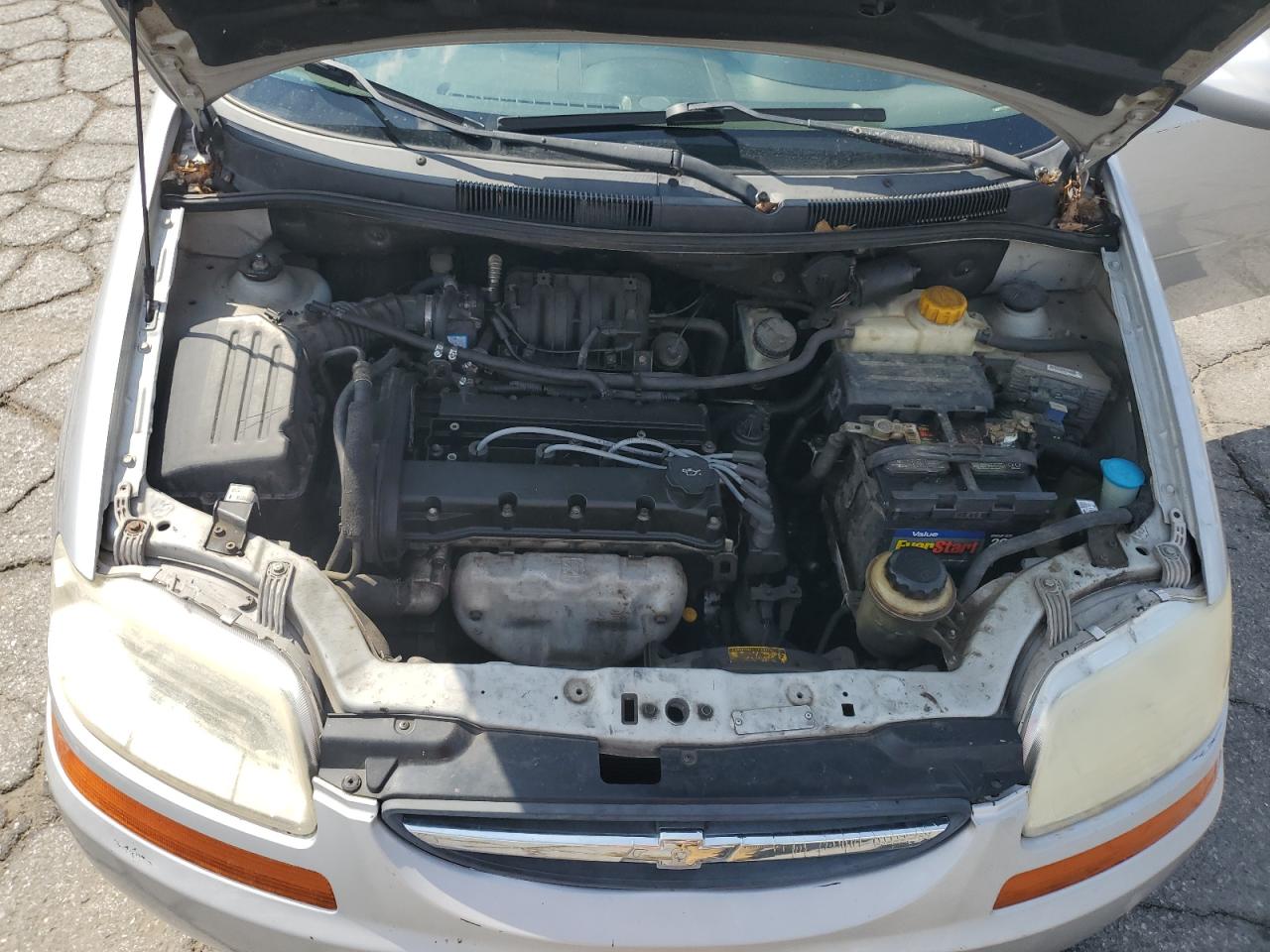 2006 Chevrolet Aveo Base VIN: KL1TD56666B621841 Lot: 81149405