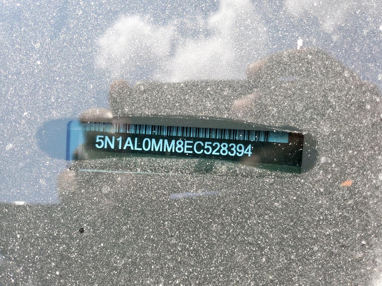 2014 Infiniti Qx60 VIN: 5N1AL0MM8EC528394 Lot: 81224495