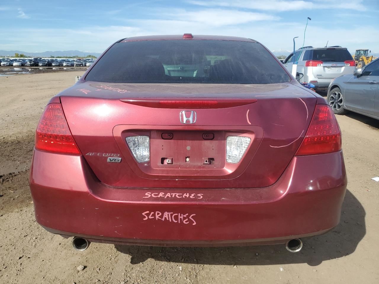 2006 Honda Accord Ex VIN: 1HGCM66586A052844 Lot: 81830935