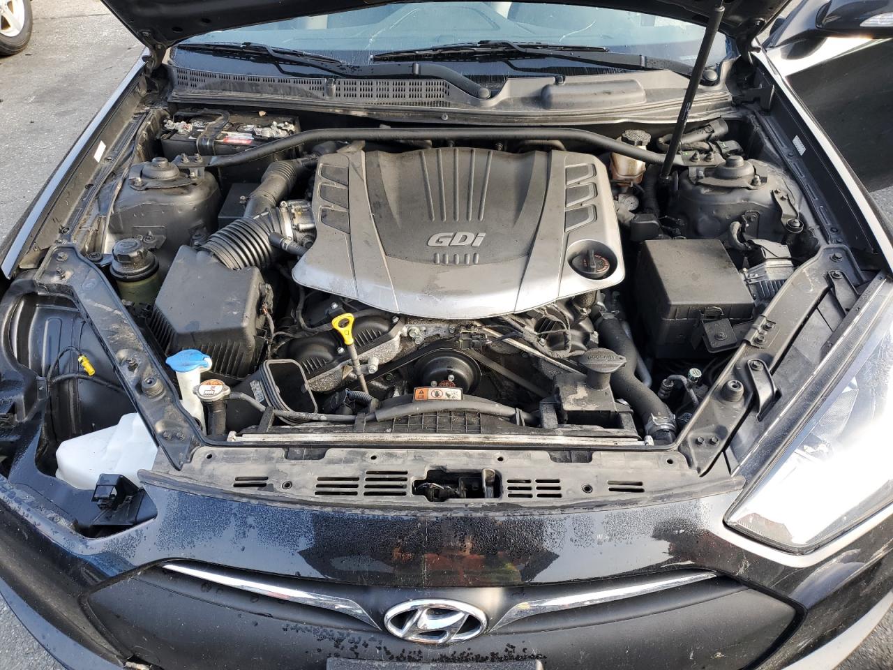 2015 Hyundai Genesis Coupe 3.8L VIN: KMHHU6KJ6FU129700 Lot: 81211745