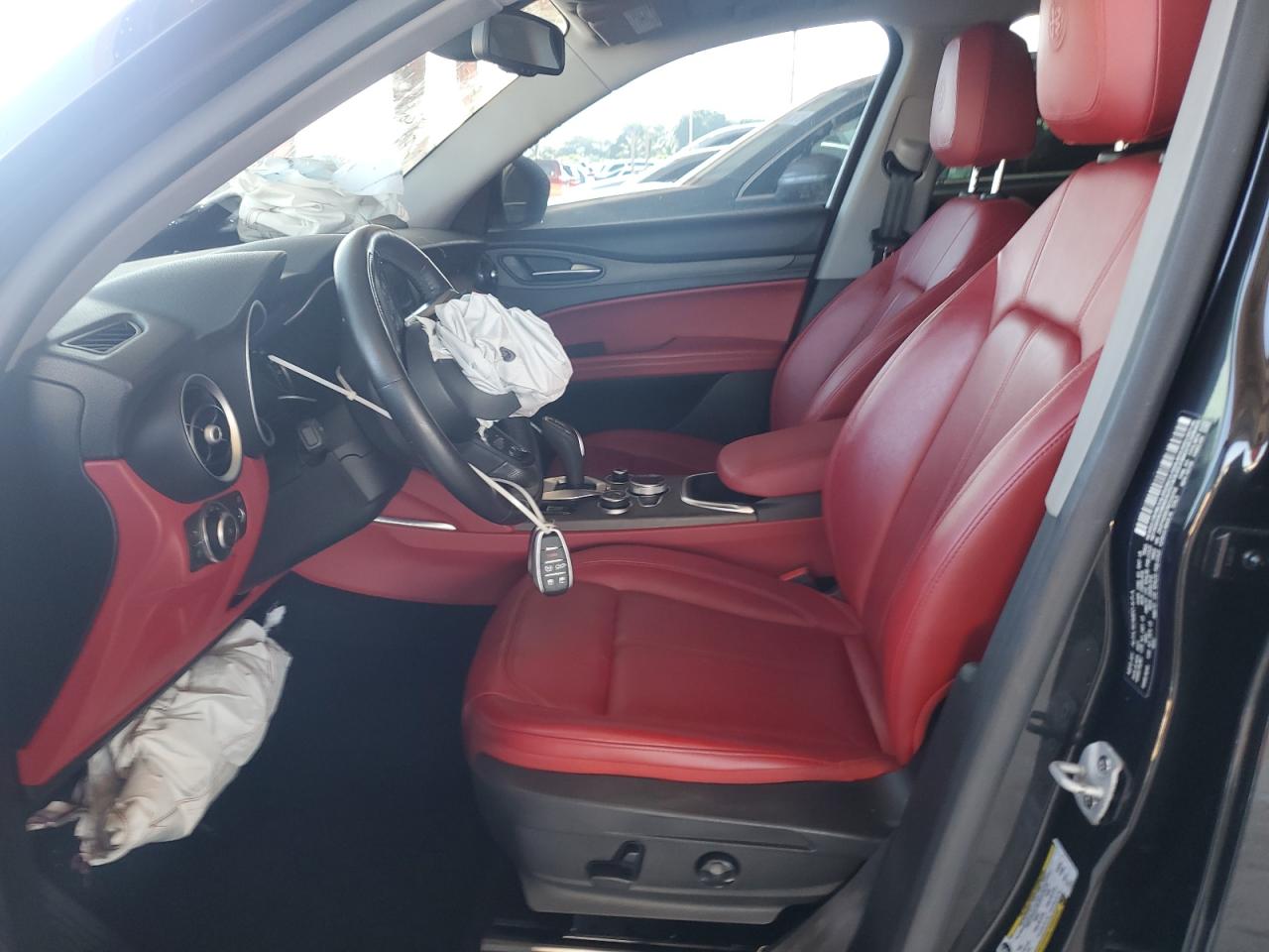 2021 Alfa Romeo Stelvio Ti VIN: ZASPAKBN7M7D20792 Lot: 71716525