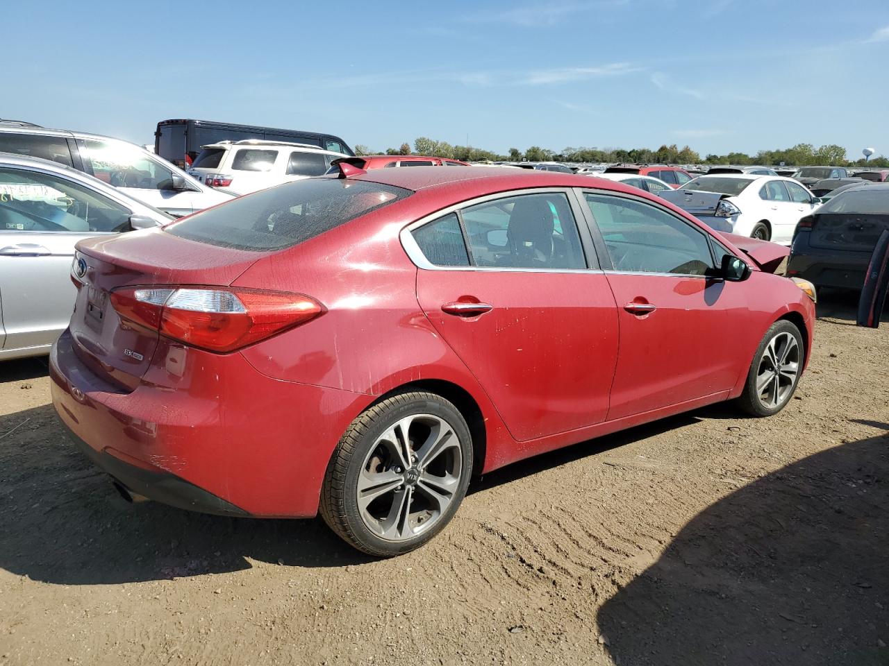 2014 Kia Forte Ex VIN: KNAFX4A80E5076567 Lot: 84399705