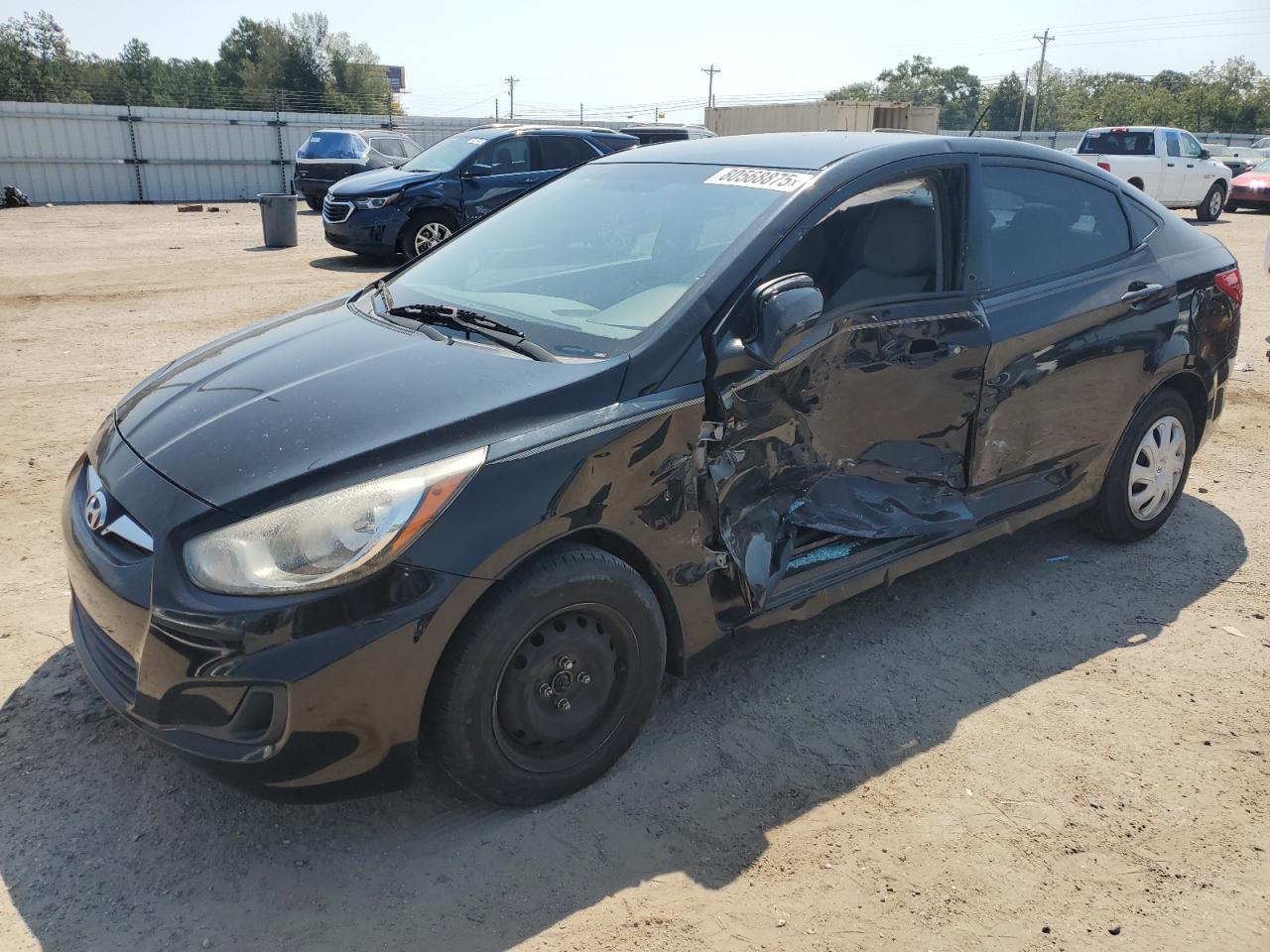 2012 Hyundai Accent Gls VIN: KMHCT4AE3CU248211 Lot: 80568875