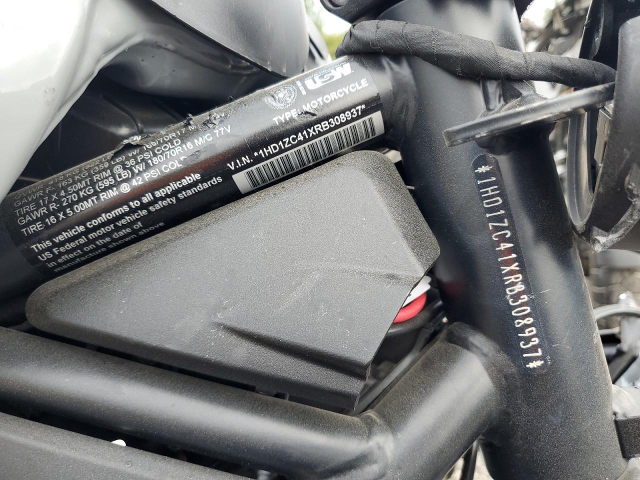 2024 Harley-Davidson Rh1250 S VIN: 1HD1ZC41XRB308937 Lot: 80719945