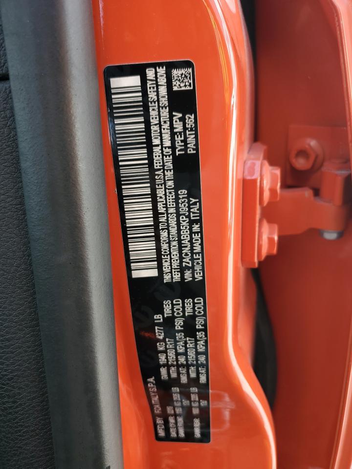2019 Jeep Renegade Latitude VIN: ZACNJABB5KPJ95319 Lot: 81393145