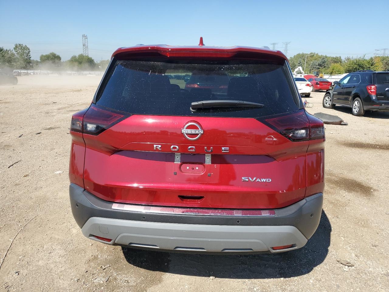 2022 Nissan Rogue Sv VIN: 5N1BT3BB5NC693567 Lot: 80801845