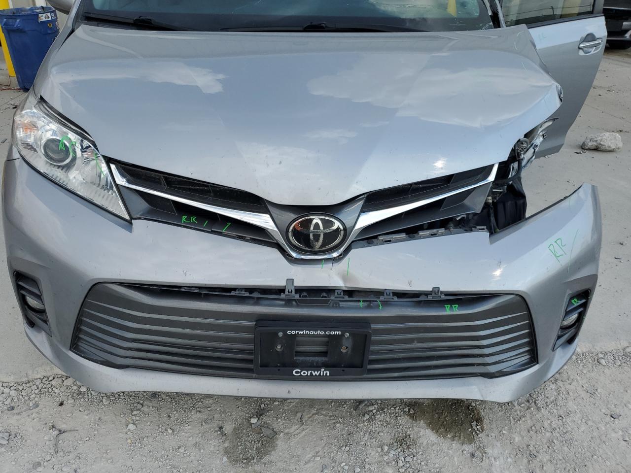 2018 Toyota Sienna Xle VIN: 5TDYZ3DC2JS939132 Lot: 81111245
