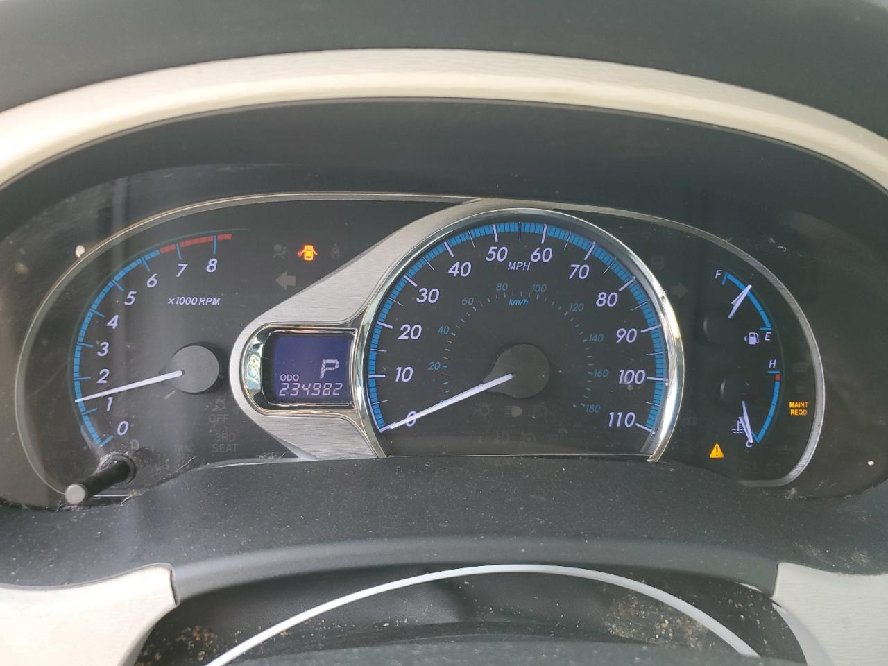 2011 Toyota Sienna Xle VIN: 5TDYK3DC4BS071771 Lot: 84828875