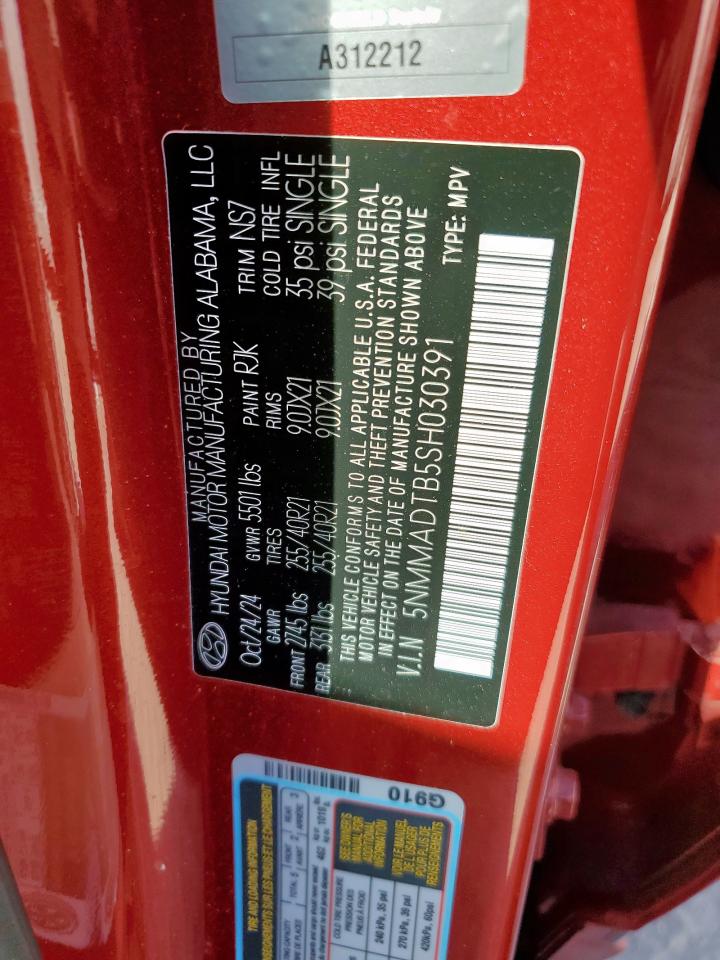 2025 Genesis Gv70 Base VIN: 5NMMADTB5SH030391 Lot: 81574665