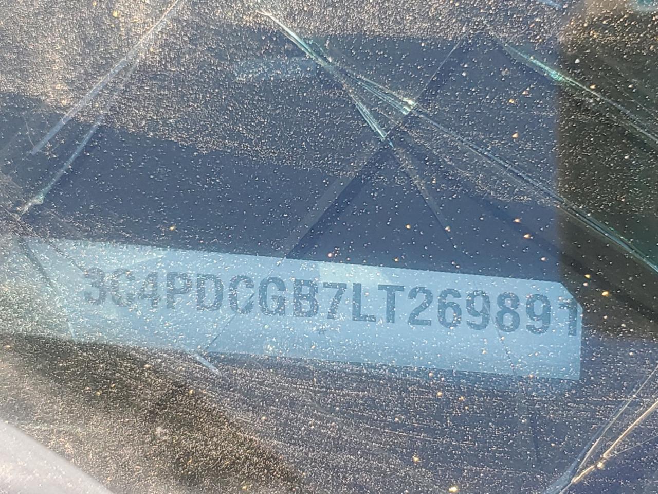 2020 Dodge Journey Crossroad VIN: 3C4PDCGB7LT269891 Lot: 71405385