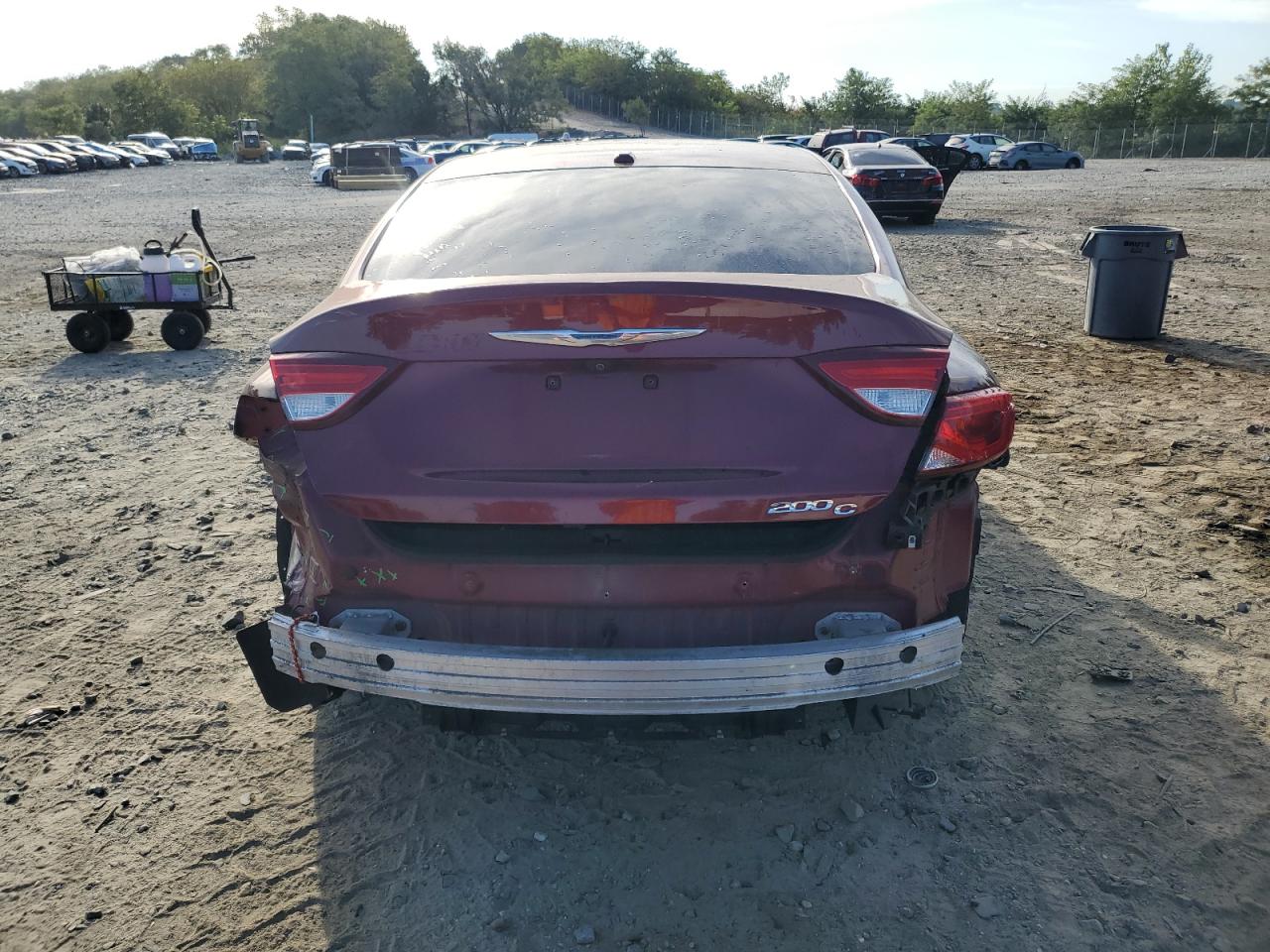 2015 Chrysler 200 C VIN: 1C3CCCCB7FN611937 Lot: 71101145