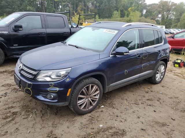  VOLKSWAGEN TIGUAN 2016 Granatowy