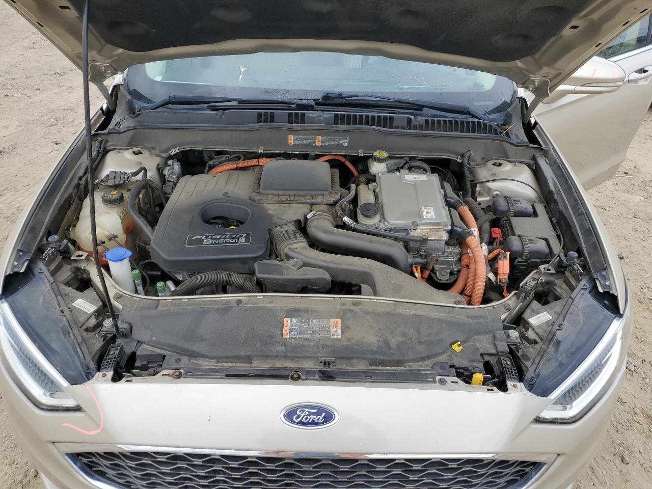 2017 Ford Fusion Titanium Phev VIN: 3FA6P0SU9HR208630 Lot: 84557265
