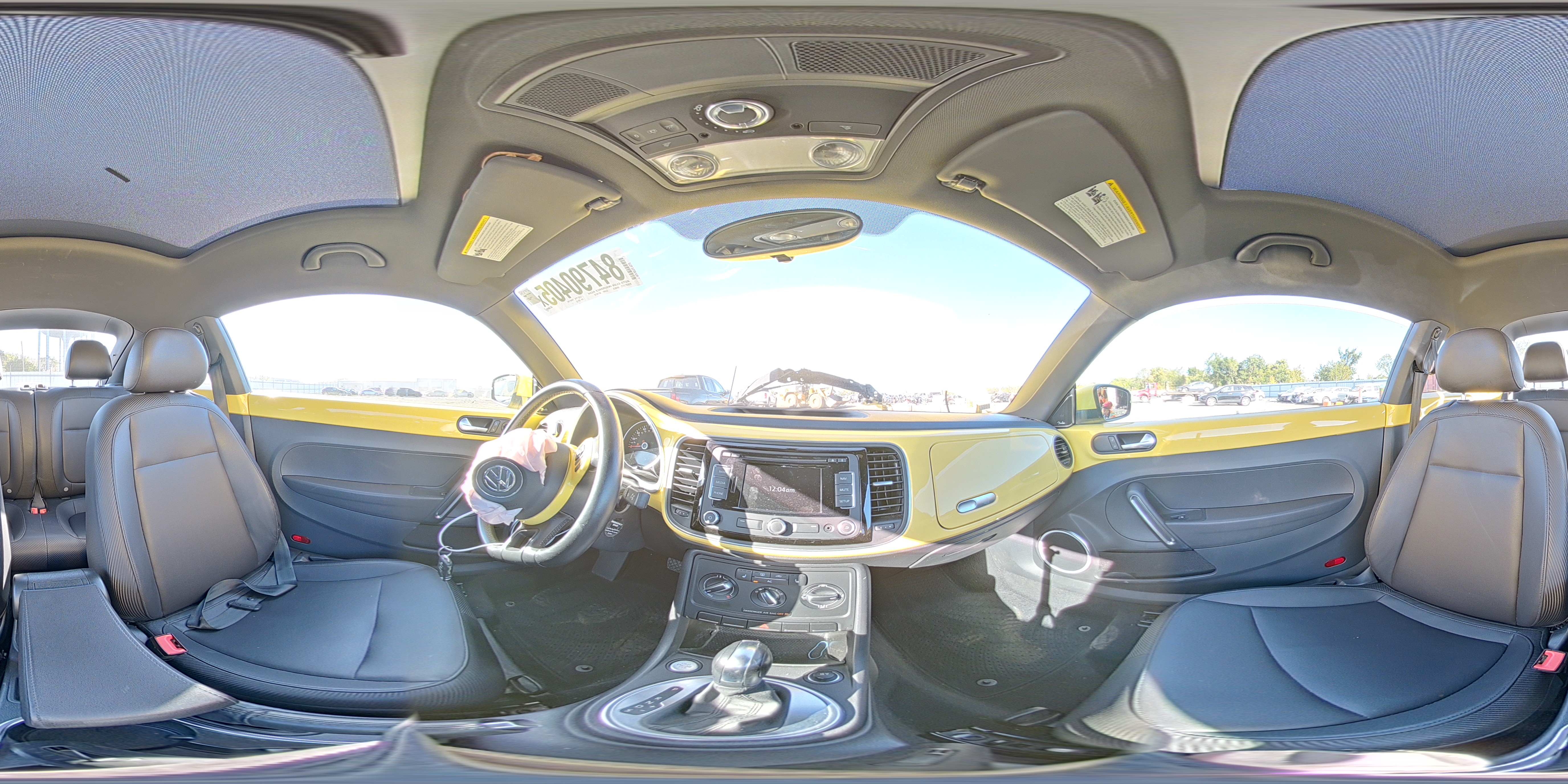 2012 Volkswagen Beetle VIN: 3VWJP7AT4CM626733 Lot: 84790405