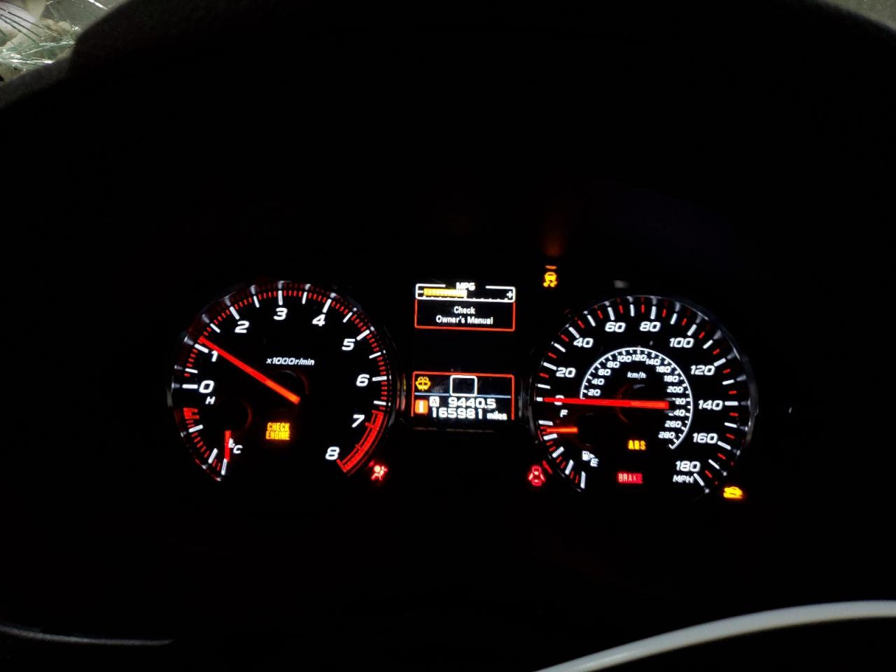 2018 Subaru Wrx VIN: JF1VA1A61J9825737 Lot: 84255425