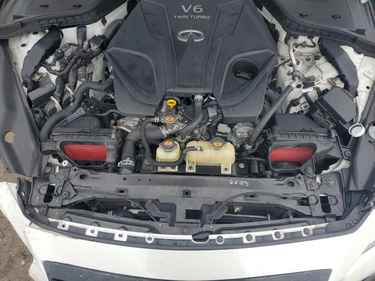 2020 Infiniti Q50 Red Sport 400 VIN: JN1FV7ARXLM660399 Lot: 83887945