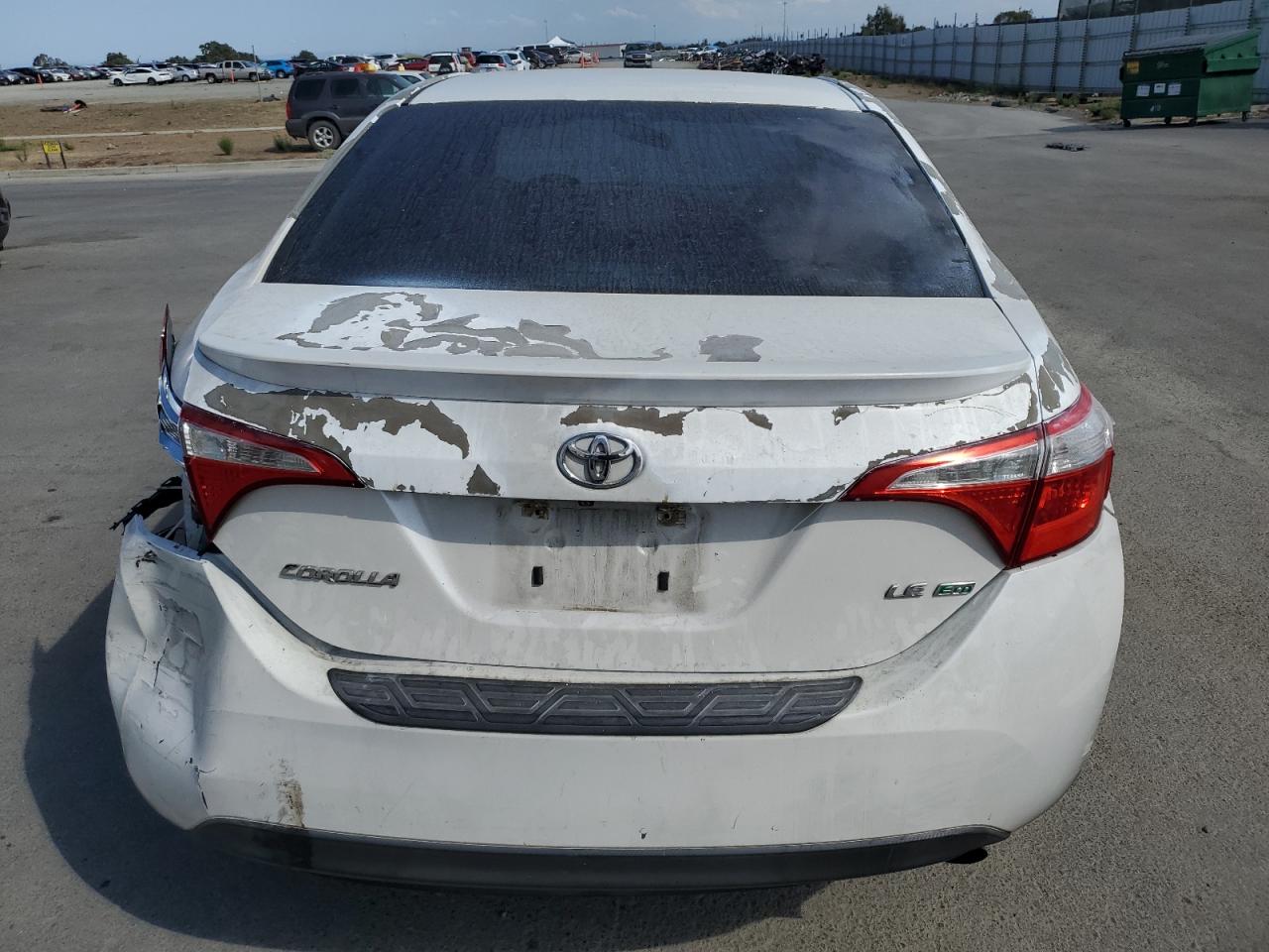 2014 Toyota Corolla Eco VIN: 5YFBPRHE6EP037429 Lot: 81804425