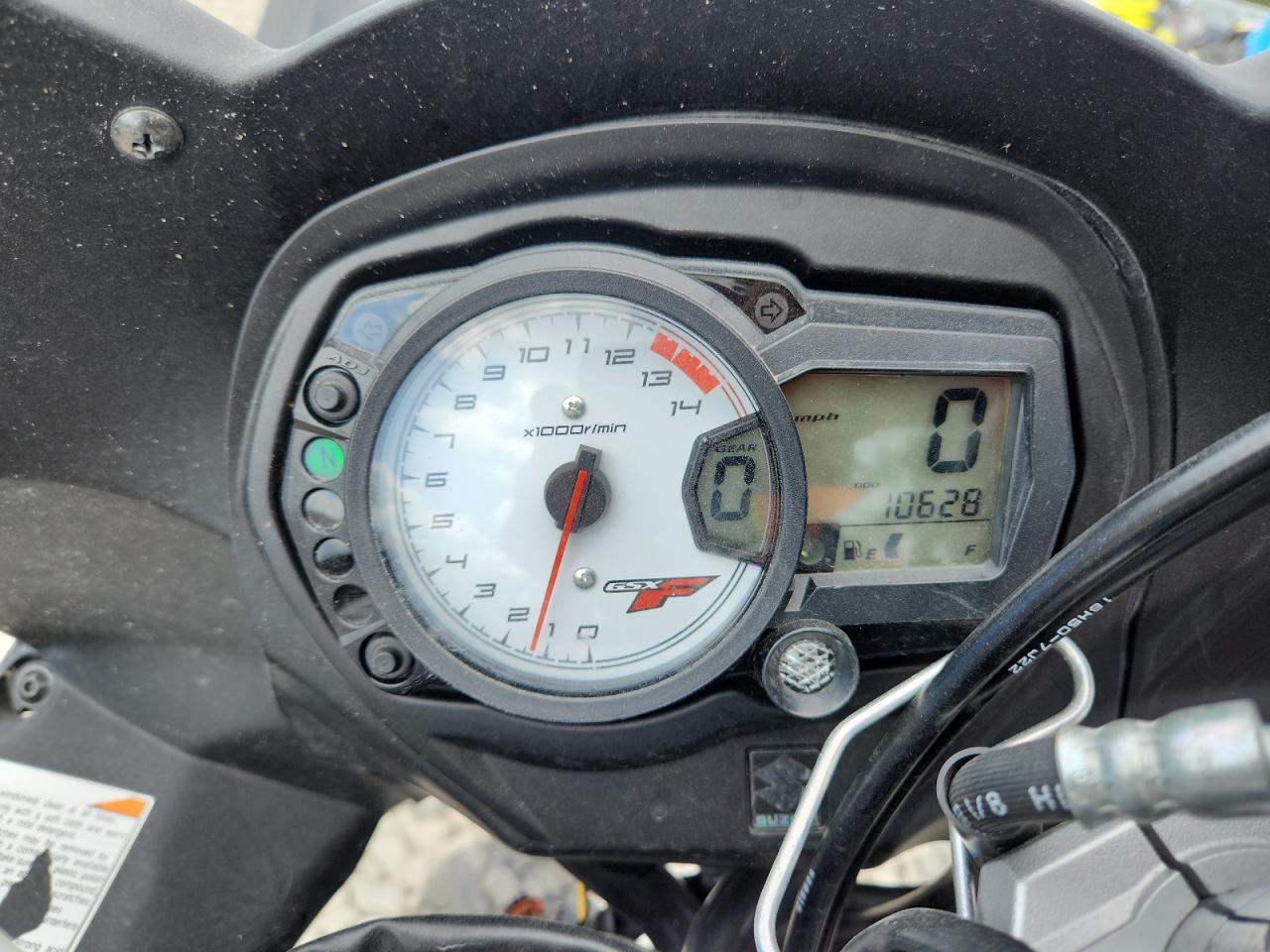 2008 Suzuki Gsx650 F VIN: JS1GP74A282101136 Lot: 83862555