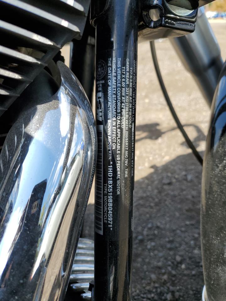 2011 Harley-Davidson Flstf VIN: 1HD1BX519BB045971 Lot: 71645625