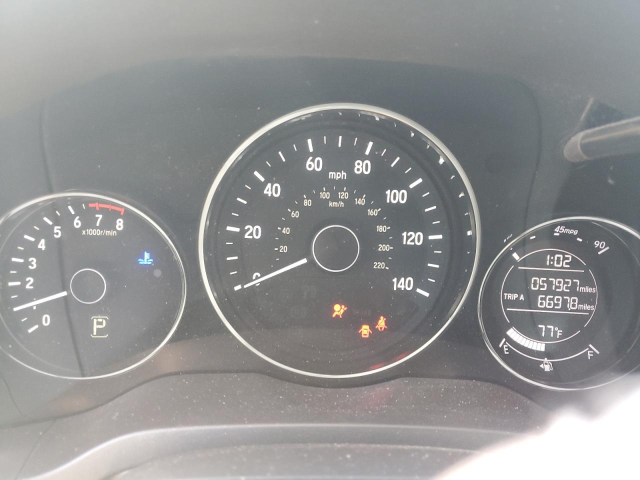 2016 Honda Hr-V Lx VIN: 3CZRU5H32GM742912 Lot: 81408205