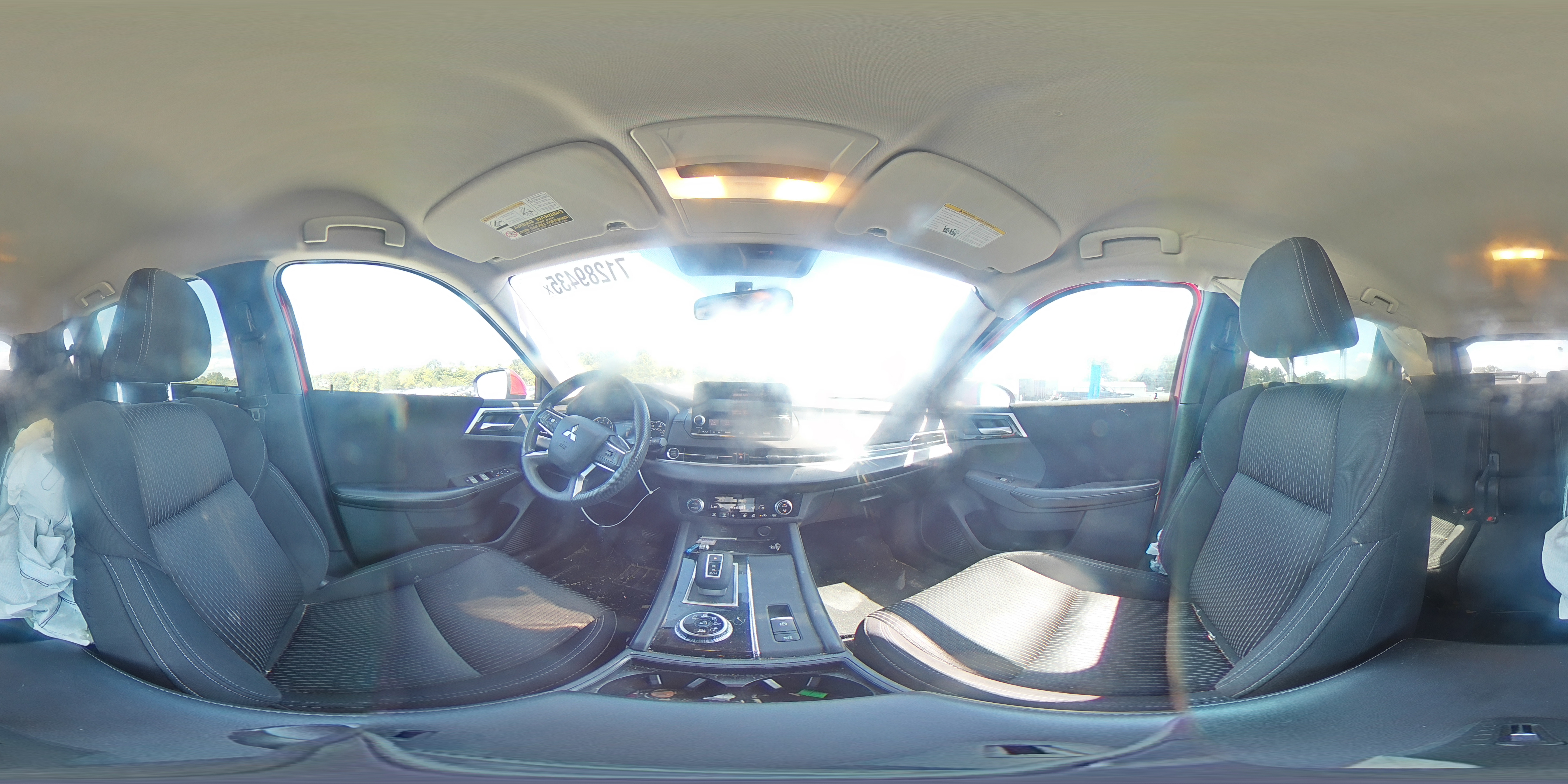 2022 Mitsubishi Outlander Es VIN: JA4J4TA84NZ031974 Lot: 71289435