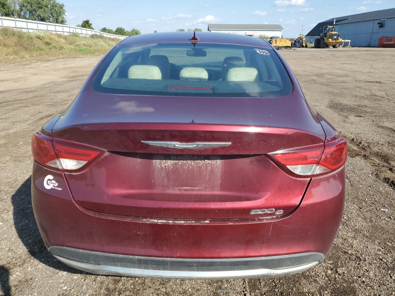2015 Chrysler 200 C VIN: 1C3CCCCB5FN561622 Lot: 81822605