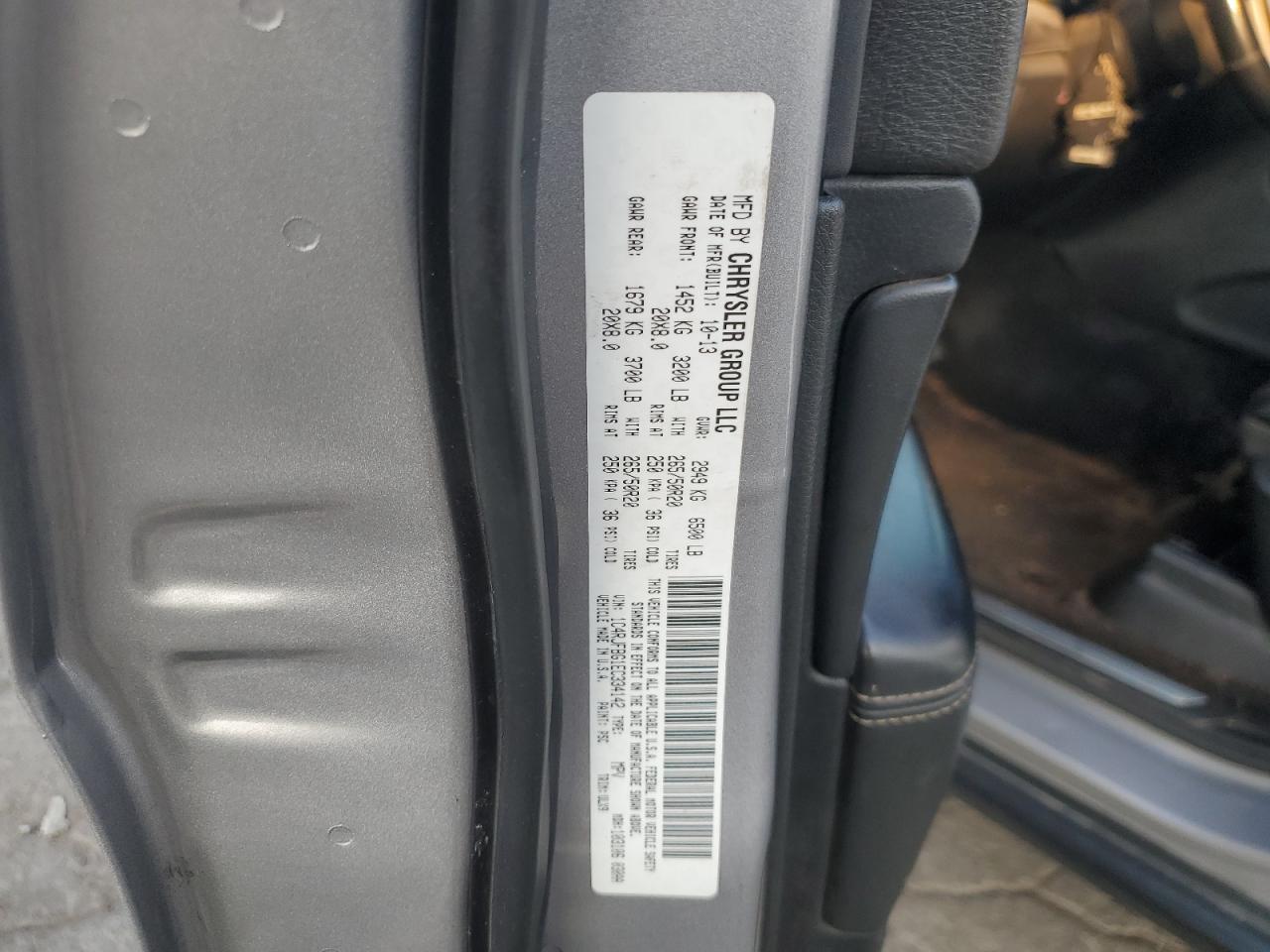 2014 Jeep Grand Cherokee Limited VIN: 1C4RJFBG1EC334142 Lot: 80967115