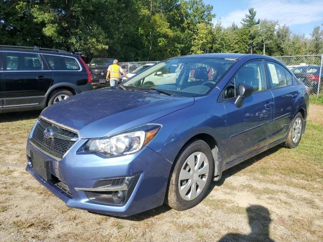 Седаны SUBARU IMPREZA 2016 Синий