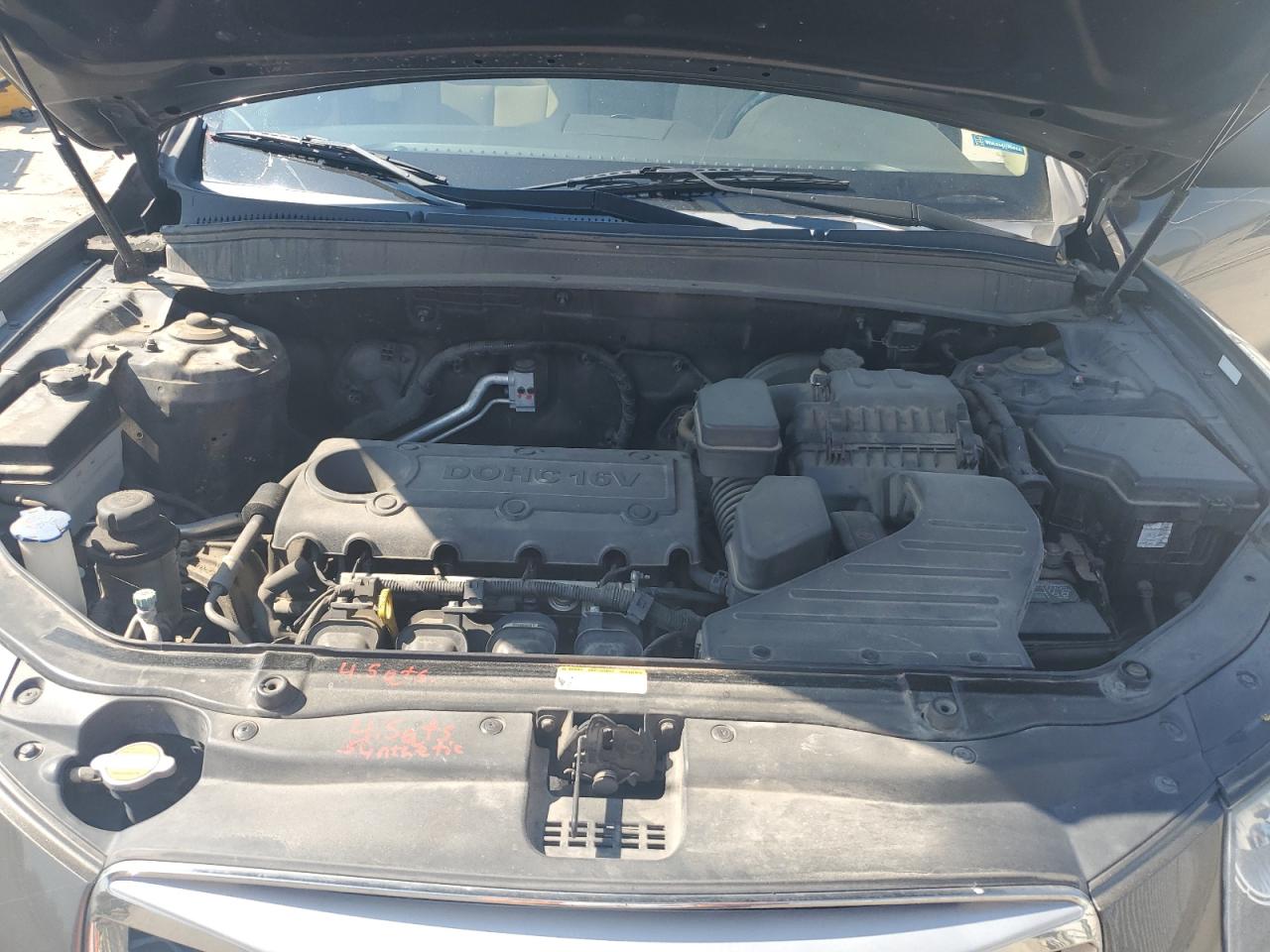 2012 Hyundai Santa Fe Gls VIN: 5XYZGDAB5CG152820 Lot: 81540935