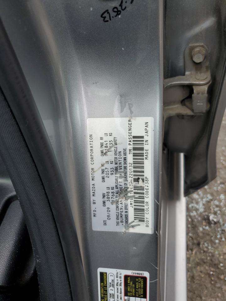 2010 Mazda 3 I VIN: JM1BL1SG3A1220132 Lot: 71507785