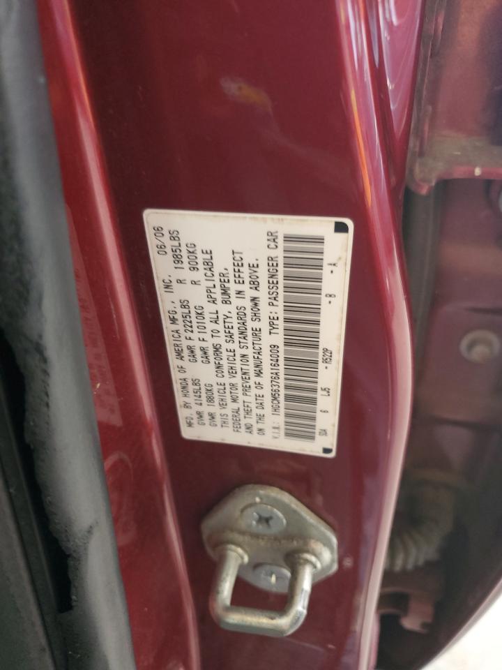 2006 Honda Accord Se VIN: 1HGCM56376A164009 Lot: 81631975
