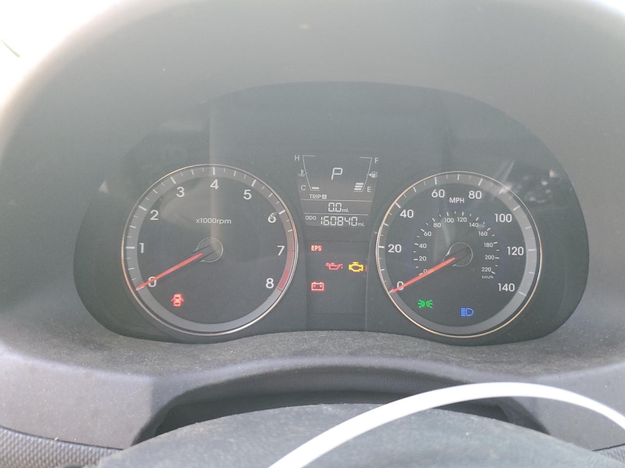 2013 Hyundai Accent Gls VIN: KMHCU4AE0DU284498 Lot: 81728595