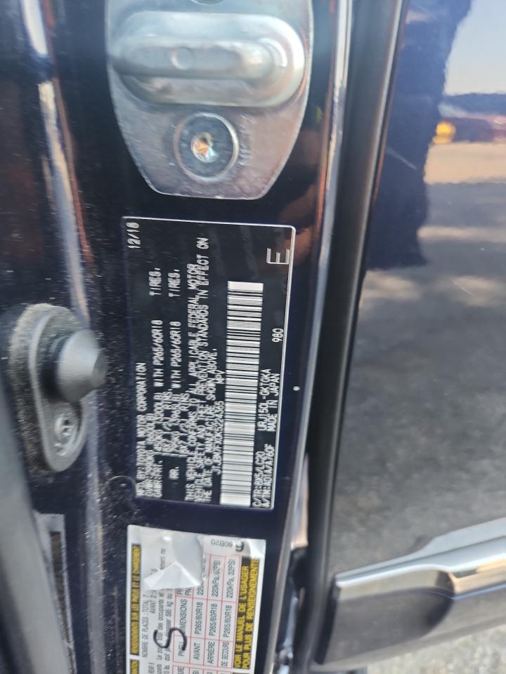 2019 Lexus Gx 460 VIN: JTJBM7FX0K5224365 Lot: 81440215