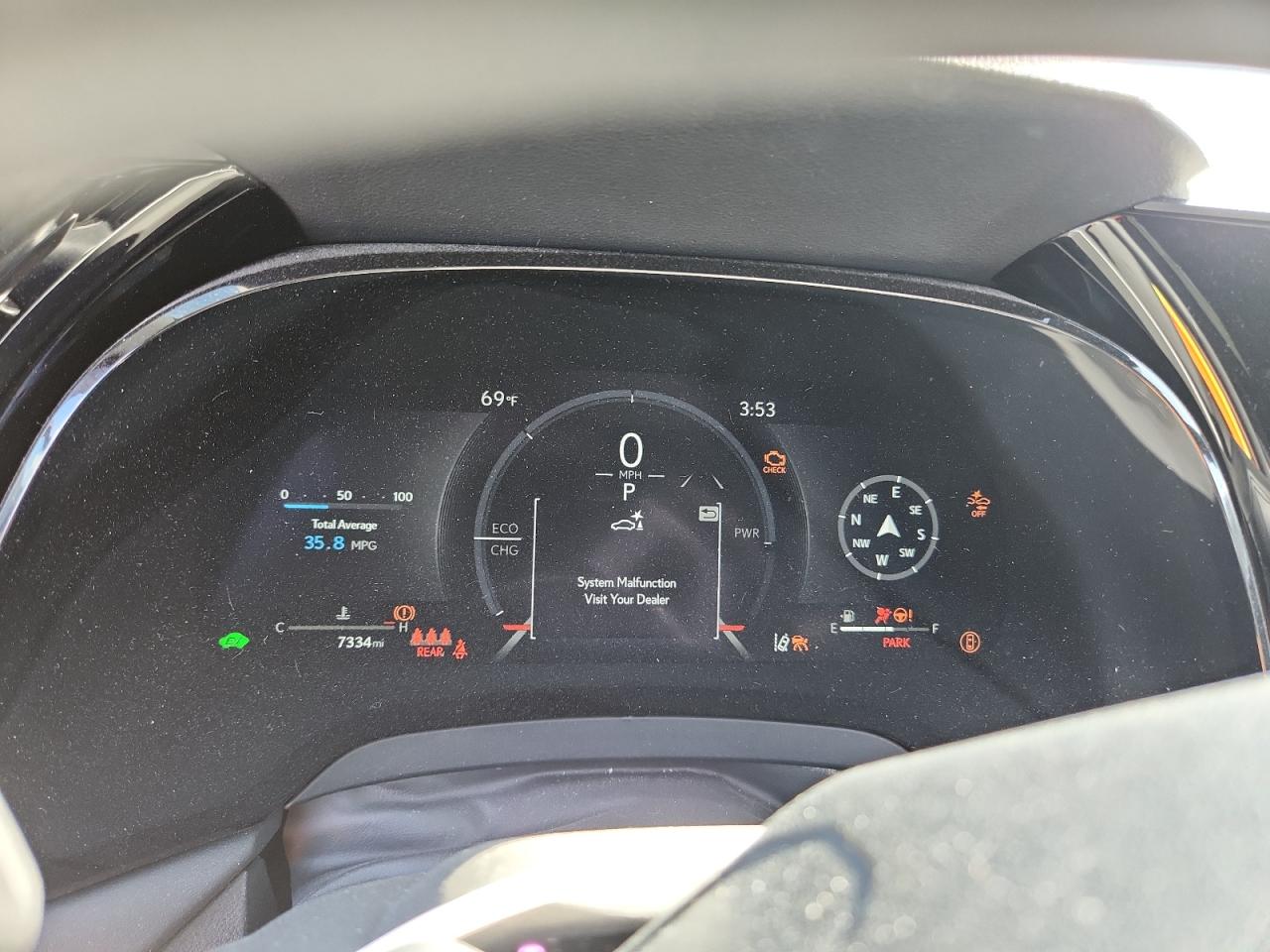 2025 Lexus Rx 350H Base VIN: 2T2BBMCA9SC073094 Lot: 71458445