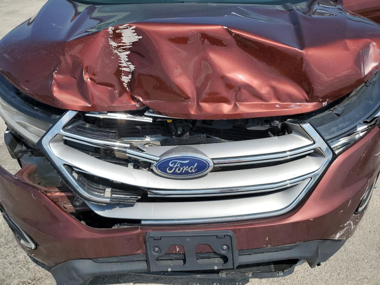 2016 Ford Edge Sel VIN: 2FMPK3J86GBB87330 Lot: 71590485