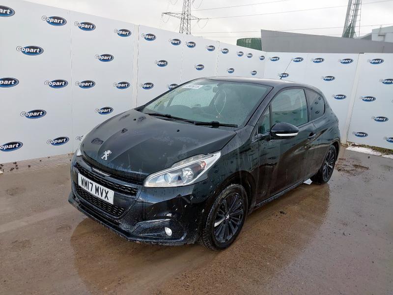 2017 PEUGEOT 208 BLACK EDITION 1.2 PURETECH 82 BLACK EDITION 3DR for sale at Copart BRISTOL