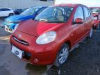 2011 NISSAN MICRA ACENTA CVT  for sale at Copart PETERLEE