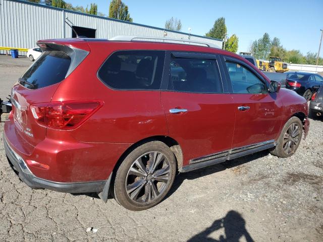  NISSAN PATHFINDER 2018 Красный