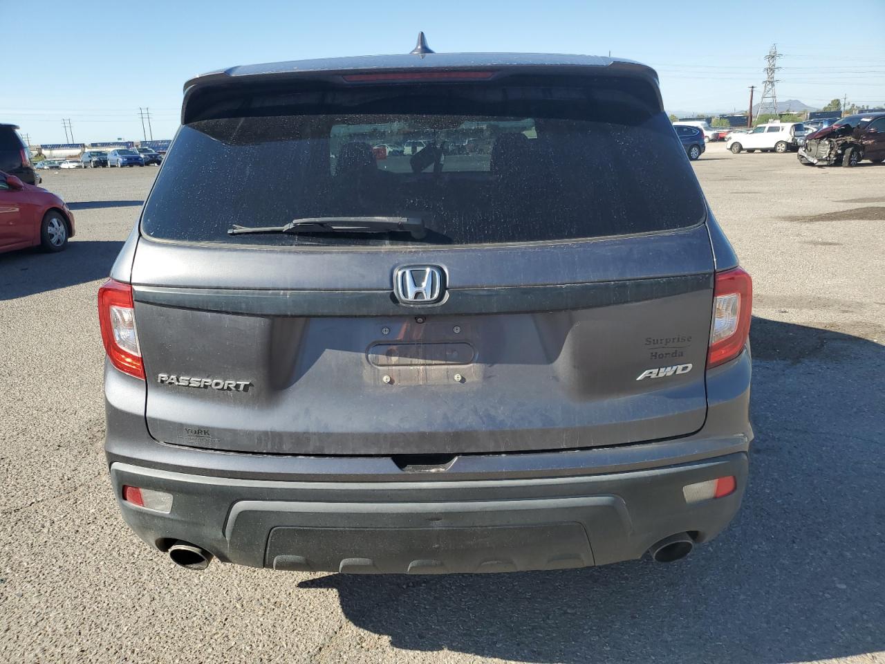 2019 Honda Passport Exl VIN: 5FNYF8H53KB005844 Lot: 81735535