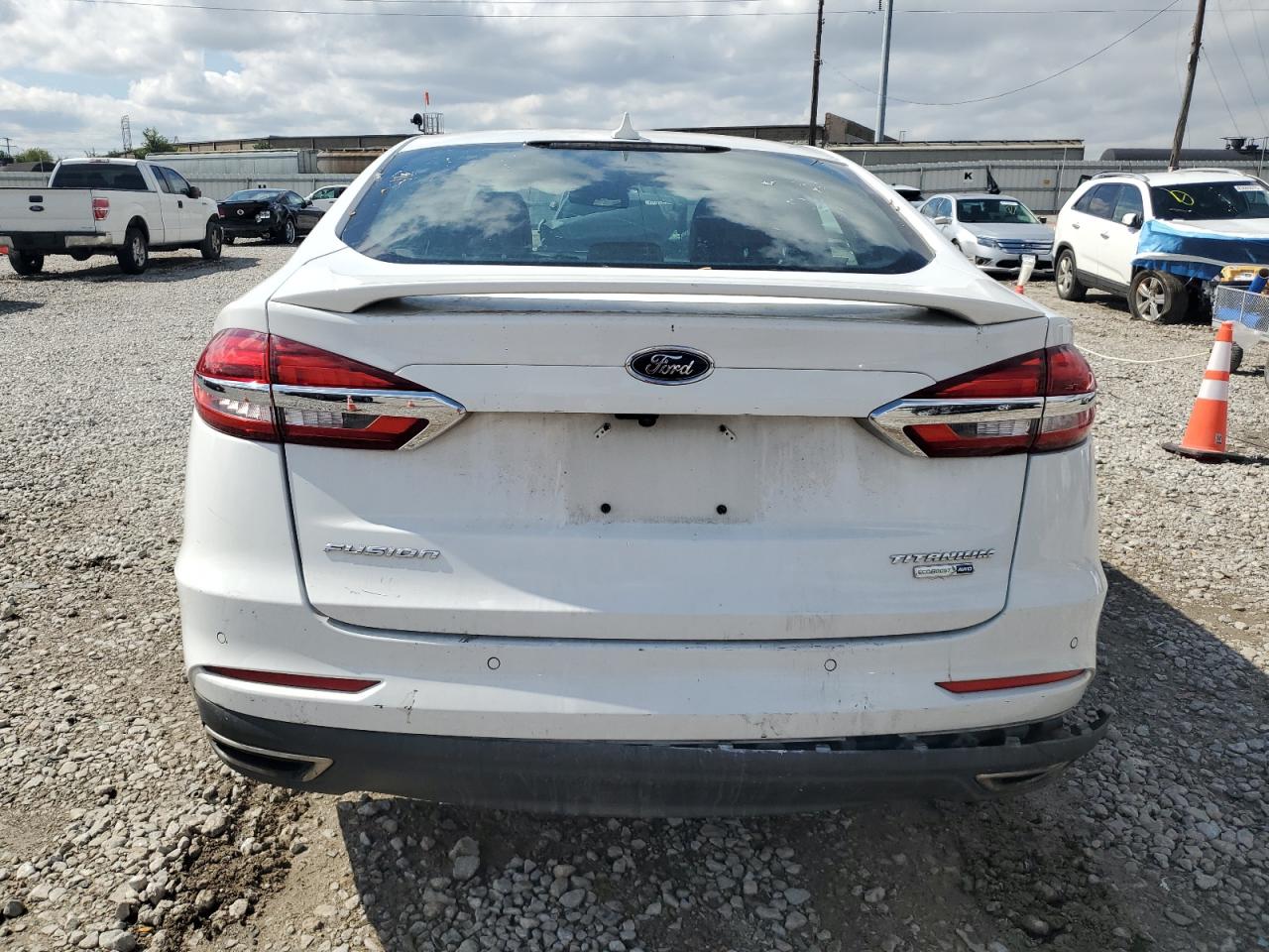 2020 Ford Fusion Titanium VIN: 3FA6P0D90LR128229 Lot: 82124805