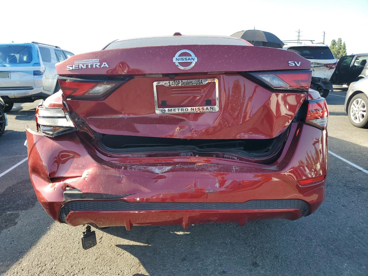 2022 Nissan Sentra Sv VIN: 3N1AB8CV6NY295495 Lot: 81703465