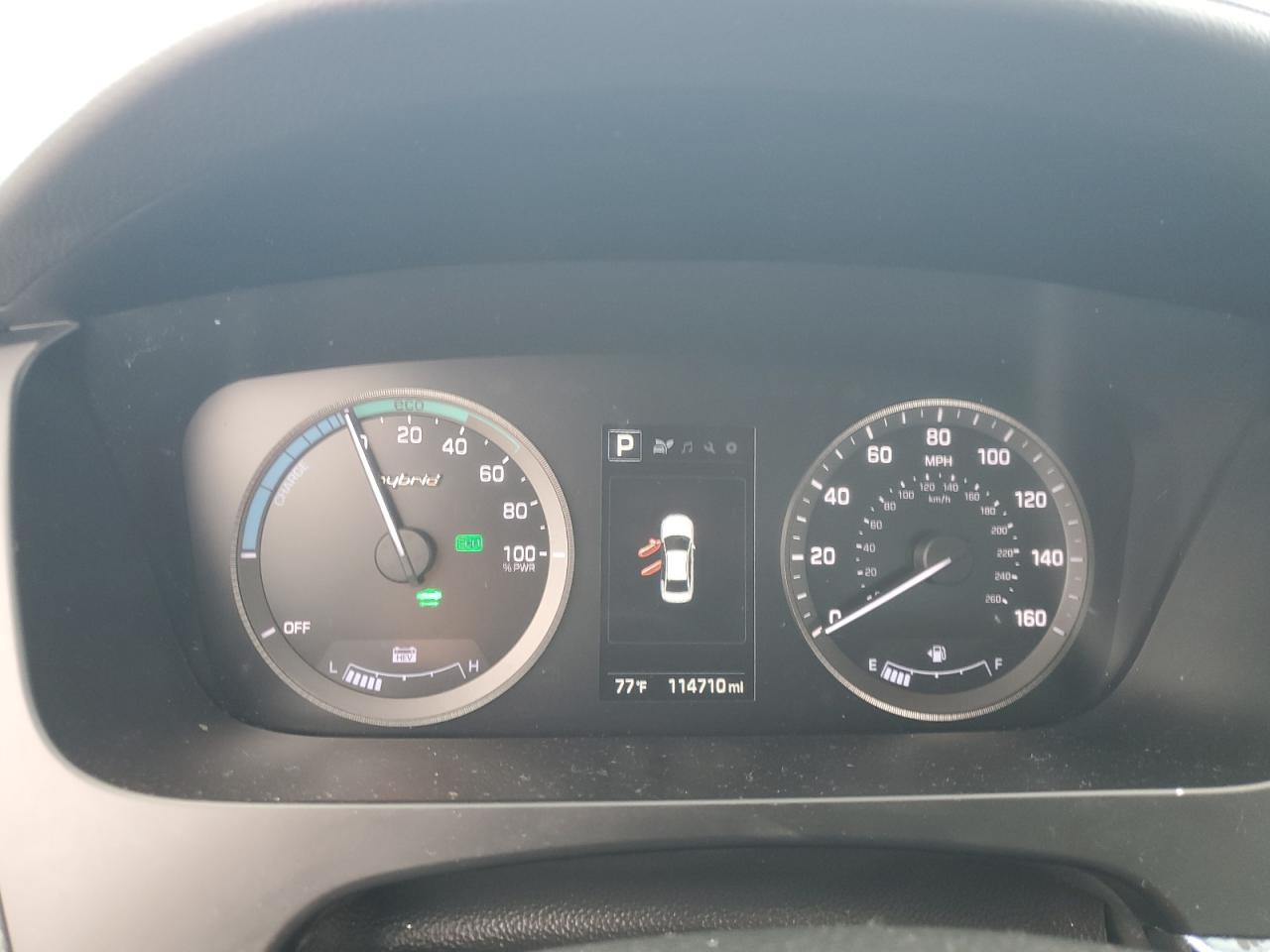 2017 Hyundai Sonata Hybrid VIN: KMHE24L1XHA059845 Lot: 80626385