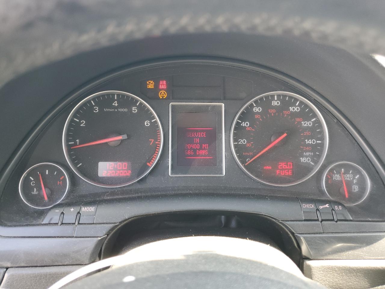 2003 Audi A4 1.8T Quattro VIN: WAULC68E53A283904 Lot: 81114115