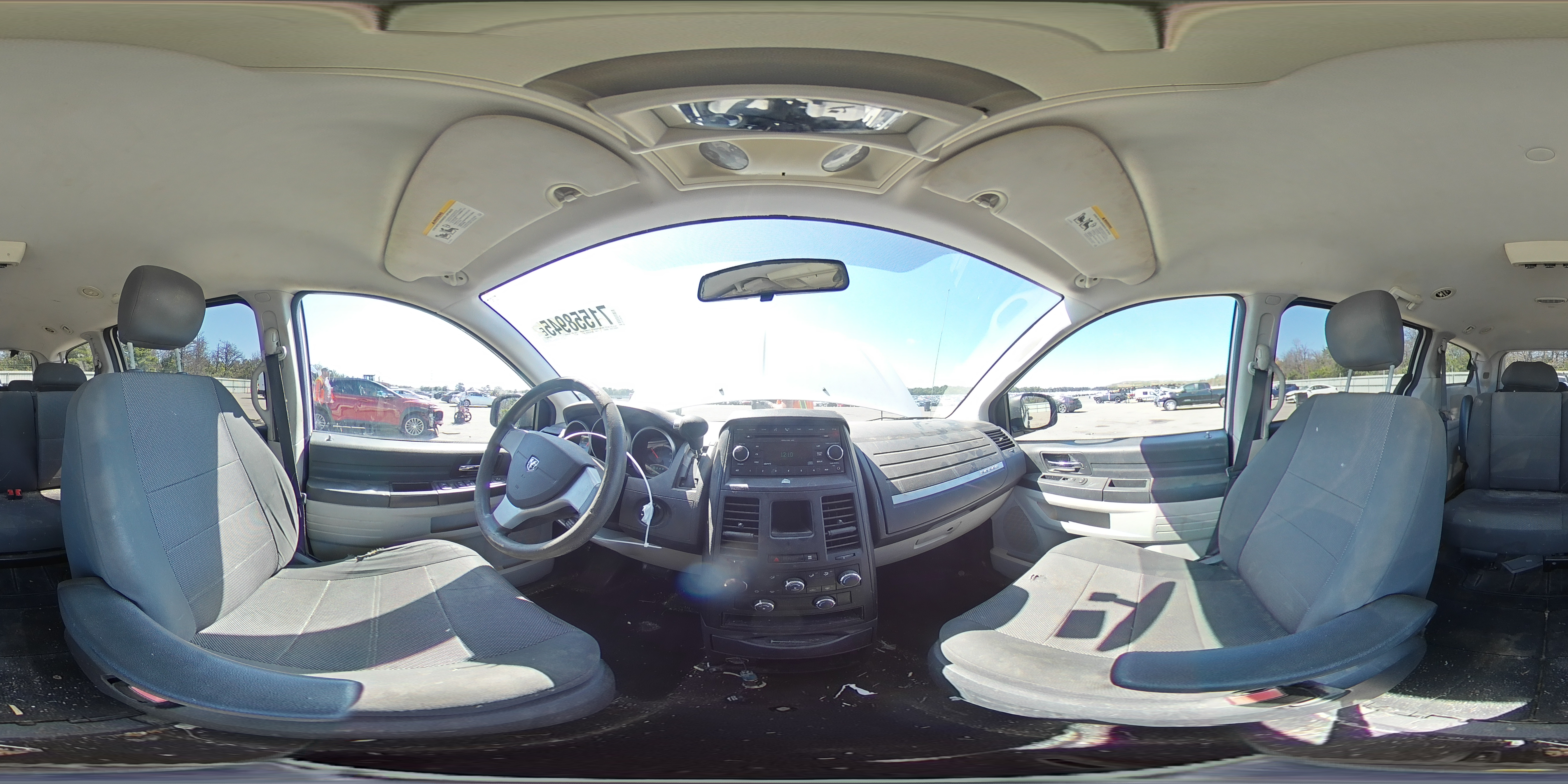 2008 Dodge Grand Caravan Se VIN: 1D8HN44H78B151205 Lot: 71558945