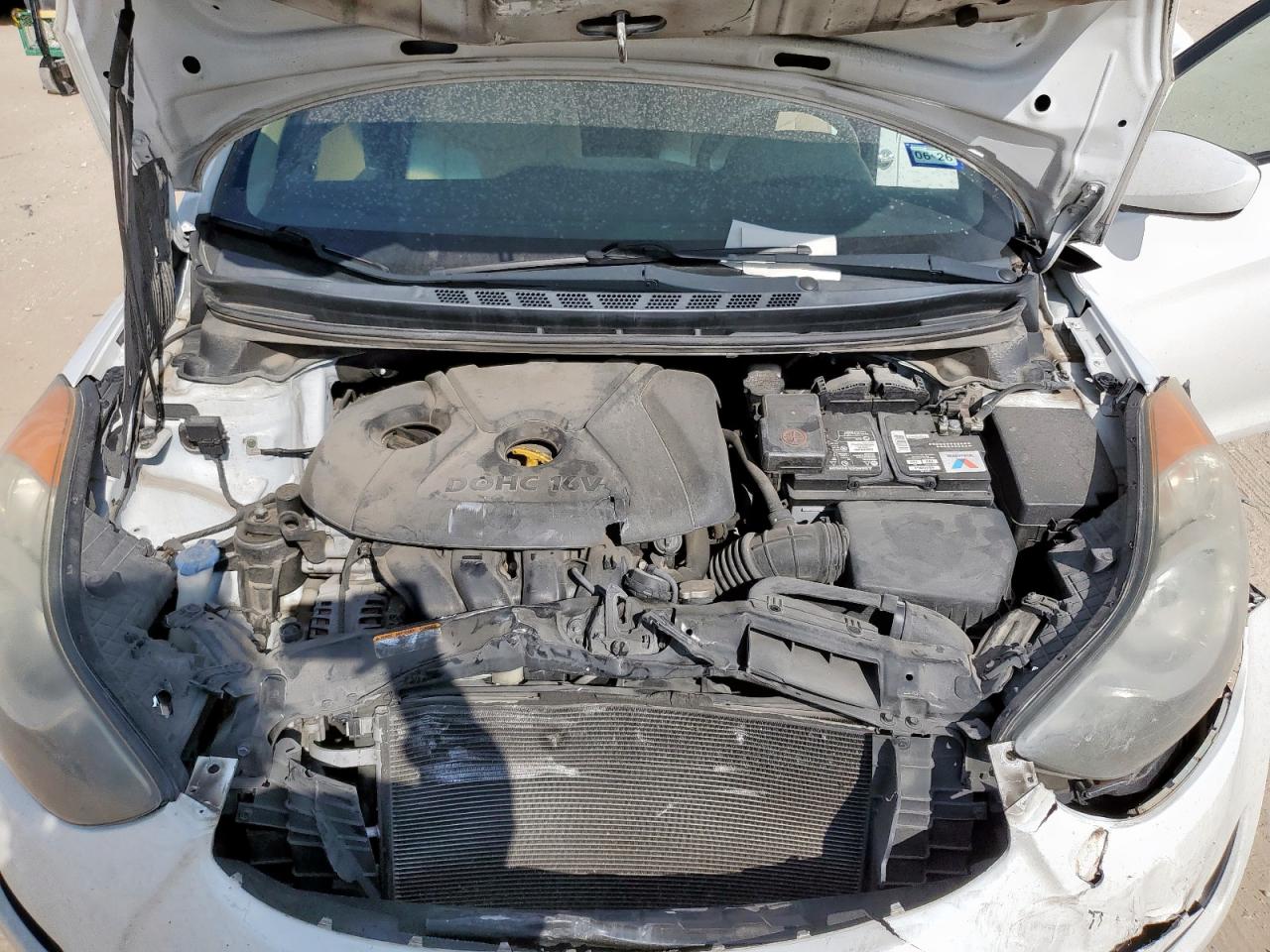 2012 Hyundai Elantra Gls VIN: 5NPDH4AE4CH150423 Lot: 81105585