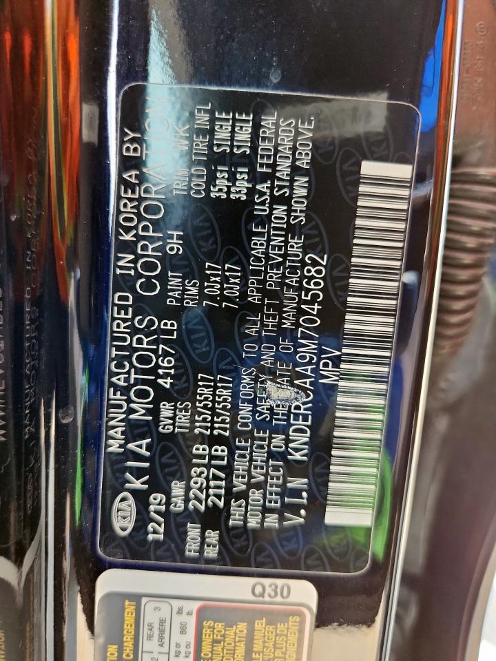 2021 Kia Seltos Ex VIN: KNDERCAA9M7045682 Lot: 80442335