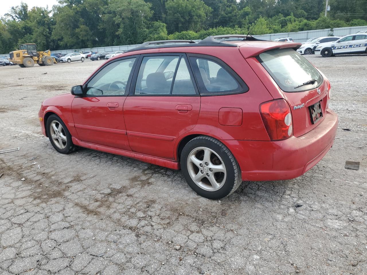2002 Mazda Protege Pr5 red null gas JM1BJ245X21473618 photo #3